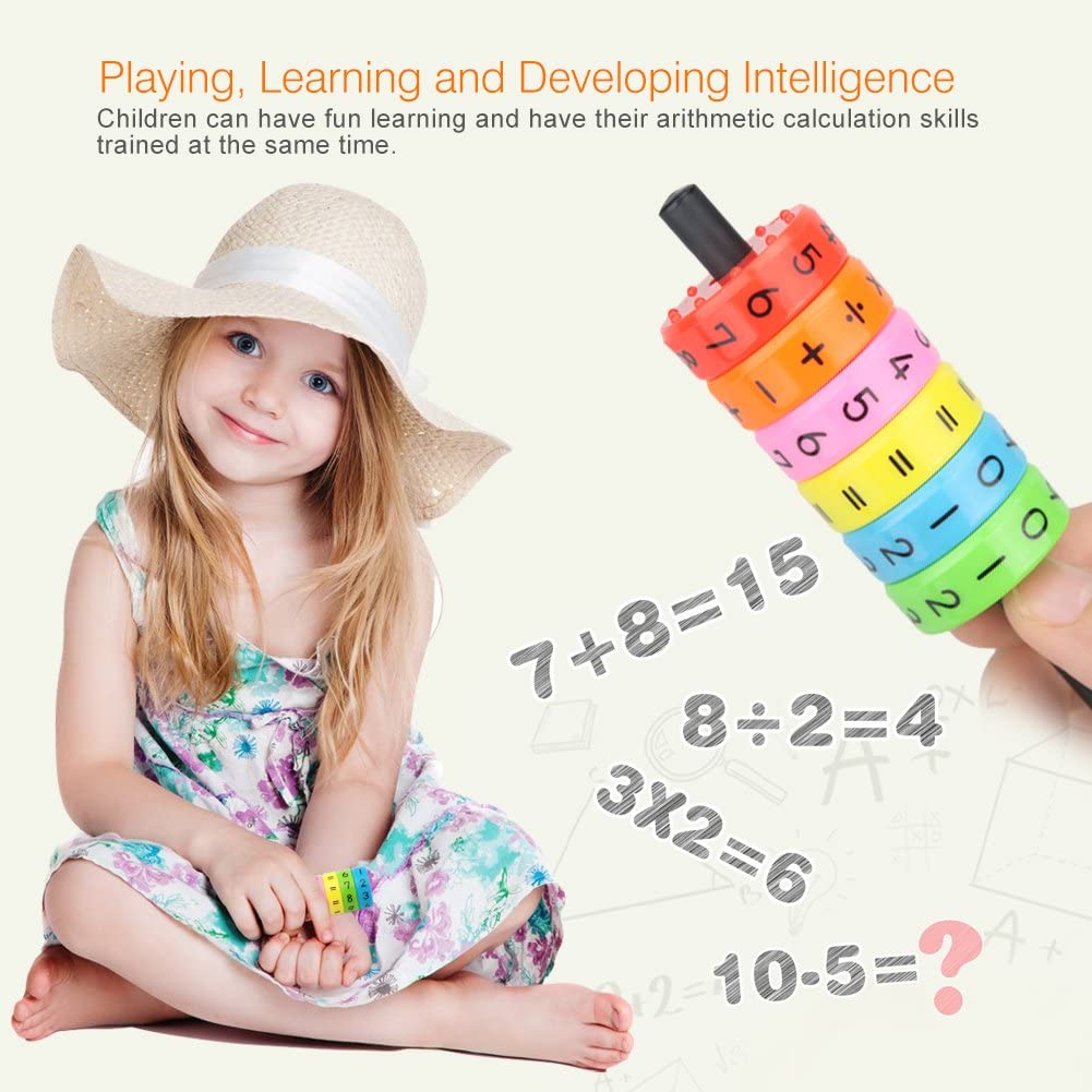 OOCOME Magnetic Arithmetic Learning Toys Math Games Math Resources Children Number Games Number Blocks Magnet Toys for Kids Children Gifts - Image 3