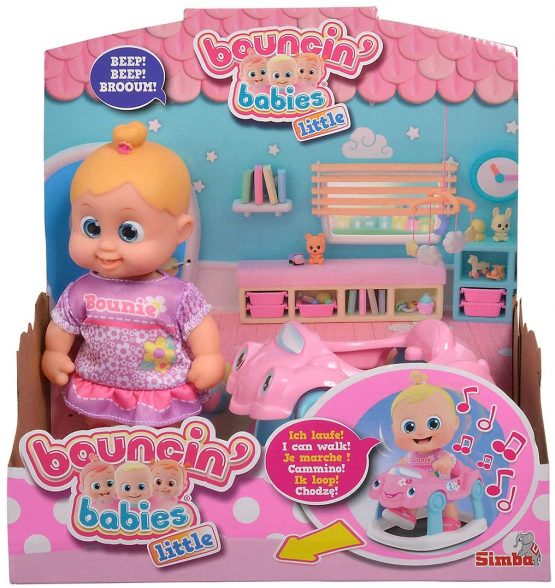 Simba 105143327 Bouncin Babies Little Bonny with Baby Walker, One Size - Image 4