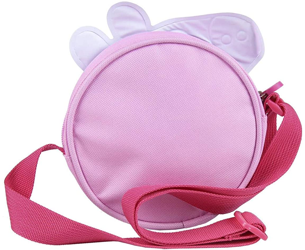 Artesania Cerda Bolso Bandolera Peppa Pig, Girls’ Backpack, Black (Negro), 5x14x14 cm (W x H L), Black (Black) - Image 2