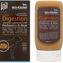 Vet's Kitchen - Healthy Digestion Supplement - Gravy with Prebiotics and Aloe - Advanced Nutrition for your Adult Dog - 300ml, transparent