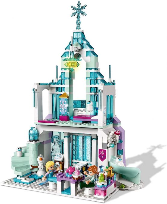 LEGO 43172 Disney Princess Frozen Elsa’s Magical Ice Palace Set with Princess Elsa and Anna Mini Dolls and Frozen Playground - Image 3