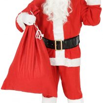 9-piece Santa Claus costume for men - Size: S - Santa Claus costume with hatBartBelt and gloves - Christmas costume Santa Claus costume Christmas costumes costumes red