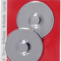 WENKO 20646100 Turbo-Loc Adapter - fixing without drilling, Plastic, 6.1 x 1.4 x 6.1 cm, Chrome