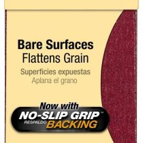 3M 11120-G S and Paper with No-Slip Backing, 3-2/3-Inch X 9-Inch, 120-Grit, Maroon, Acrylic, Multicolour, 0.35x10.79x26.03 cm