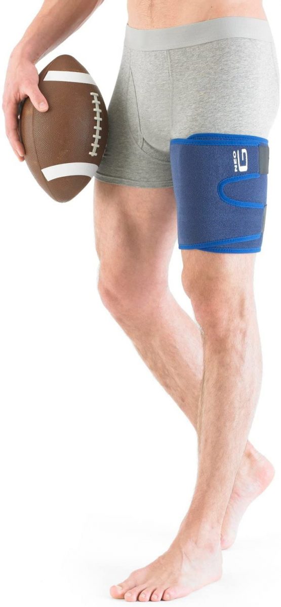 Neo G Thigh Support Hamstring Support to Quadriceps and Hamstring Muscles – Hamstring Compression Sleeve for Sprains, Strains, Pulled Muscles, Sports Injury – Adjustable – Class 1 Medical Device - Image 4