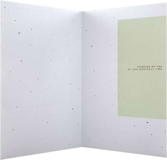 Sympathy Card for Loss of Mum from Hallmark - Embossed Photographic Design - Image 4