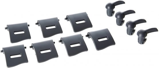 Kerbl Spare Clips/ Clamps and Handle for Transport Box Expedition, Grey