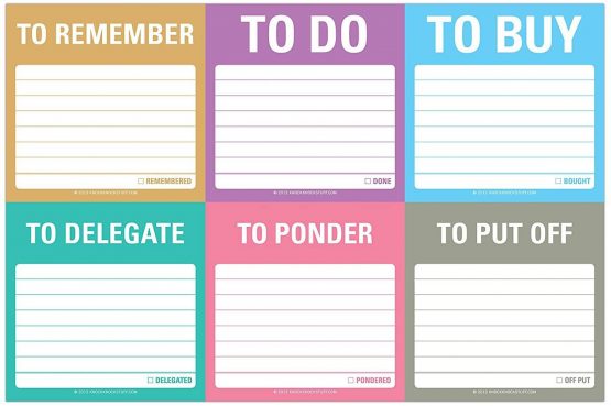 Knock Knock To Accomplish Sticky Note Packet - Image 3