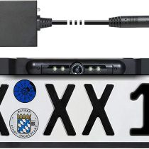 Technaxx 4777 WiFi Reversing Camera System for Apple iPhone/iPad/Android/WLAN Night Vision up to 4 m Parking Aid Black
