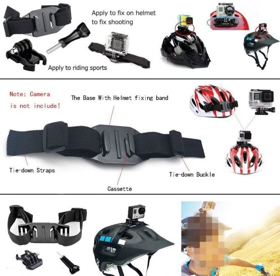 TEKCAM Action Camera Accessories Kit Compatible with GoPro Hero 8 7 6