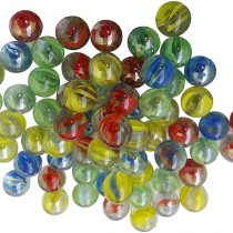ARSUK Cat's Eye Glass Marble Runs, Comes in a bag, Protection against damage, Sports Toys & Outdoor Games (40 Pcs Colour Marble)