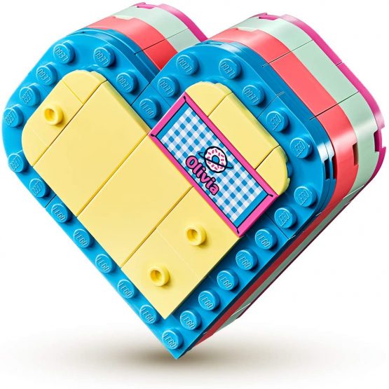 LEGO 41387 Friends Olivia’s Summer Heart Box Toy, Collectible Dolls Set - Image 4