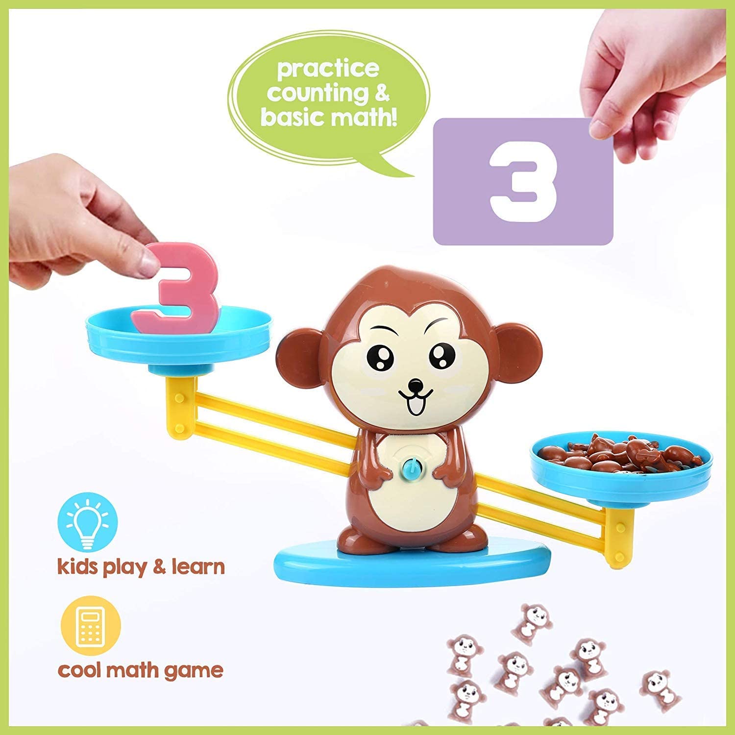 Monkey Balance Math Game Toys - Image 3