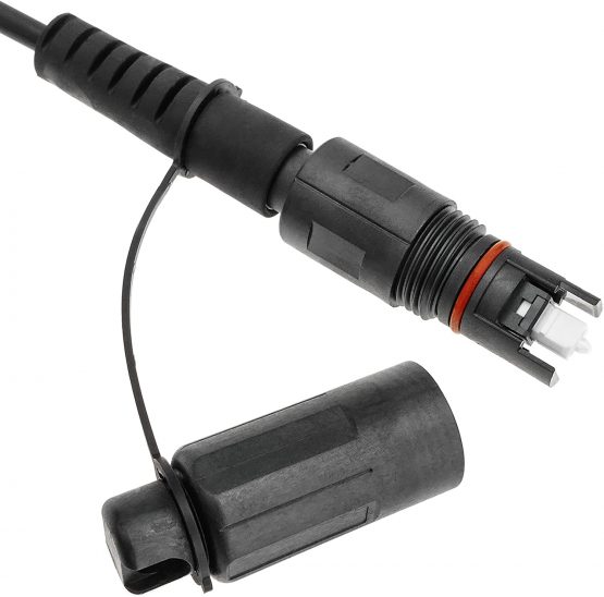 BeMatik G657A2 5.0mm Outdoor Fiber Optic Coil with HOPTIC SC/PC 50m OS2 Connectors (FL081) - Image 2