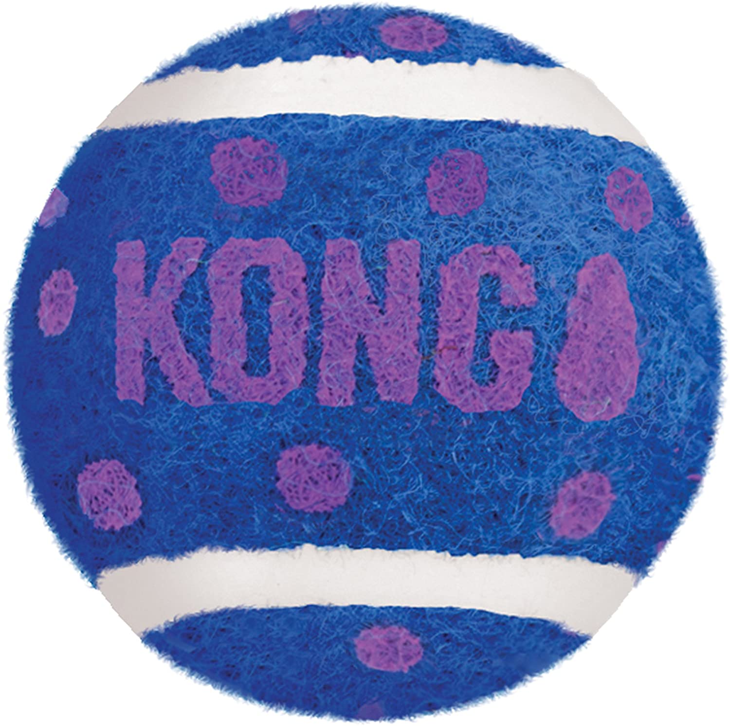 KONG Cat Active Tennis Balls w/Bells, Multi, 3pk