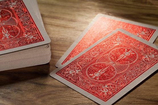 Bicycle Rider Back Crimson Luxe | Red | by US Playing Card Co | Poker Deck | Collectable - Image 2