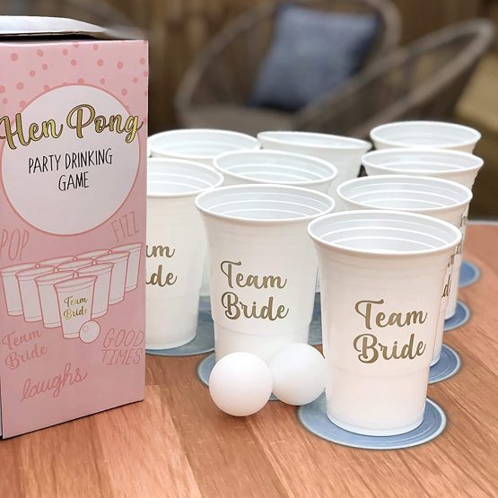 Hen Pong Party Drinking Game - The Ultimate Team Bride Hen Do Party Game - Image 2