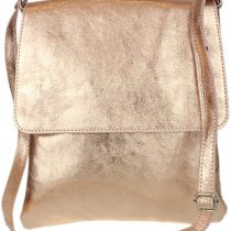 Girly Handbags Italian Soft Leather Cross Body Shoulder Bag Flap Zipper