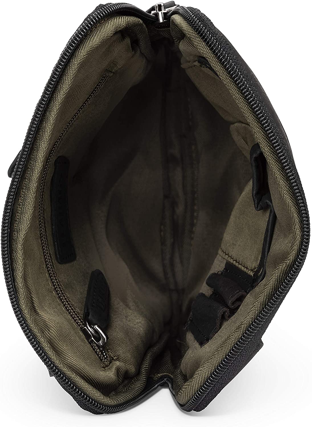LEABAGS Detroit Leather Shoulder Bag I Small Genuine Buffalo Leather Shoulder Bag with Vintage Look I Messenger Bag I Office Bag I Business Bag I Men's Handbag I 21x26x2 cm - Image 4