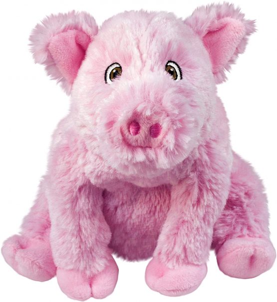 KONG - Comfort Kiddos Pig - Fun Plush Dog Toy with Removable Squeaker - For Small Dogs
