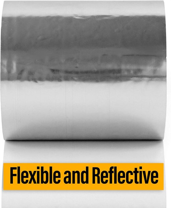 SuperFOIL 20m x 100mm Metpoly Foil Aluminium Tape Roll, 20 x 100 Medium - Image 4