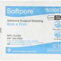 Softpore 803067 6cm x 7cm (Pack of 60)