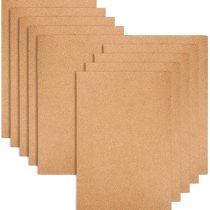 10 Pack Lined Notebook Kraft Brown Cover Journal Notebooks for Travelers, A5 Size, 80 Lined Pages/40 Sheets(Brown Cover)