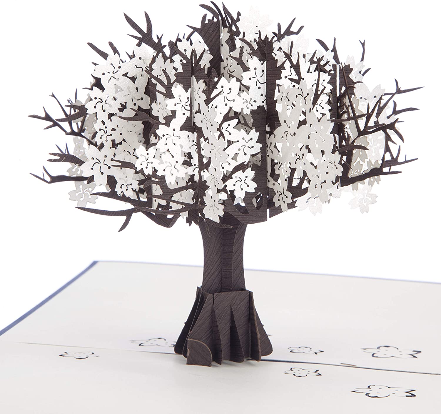 Silver Wedding Anniversary 3D Card - Silver Wedding Anniversary Gifts, 25th Wedding Anniversary Pop Up Card, Handmade Cards by Cardology