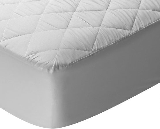 Pikolin Home – Cushioned Mattress Protector, Waterproof and Breathable, white, Lit 90-90 x 190/200 cm