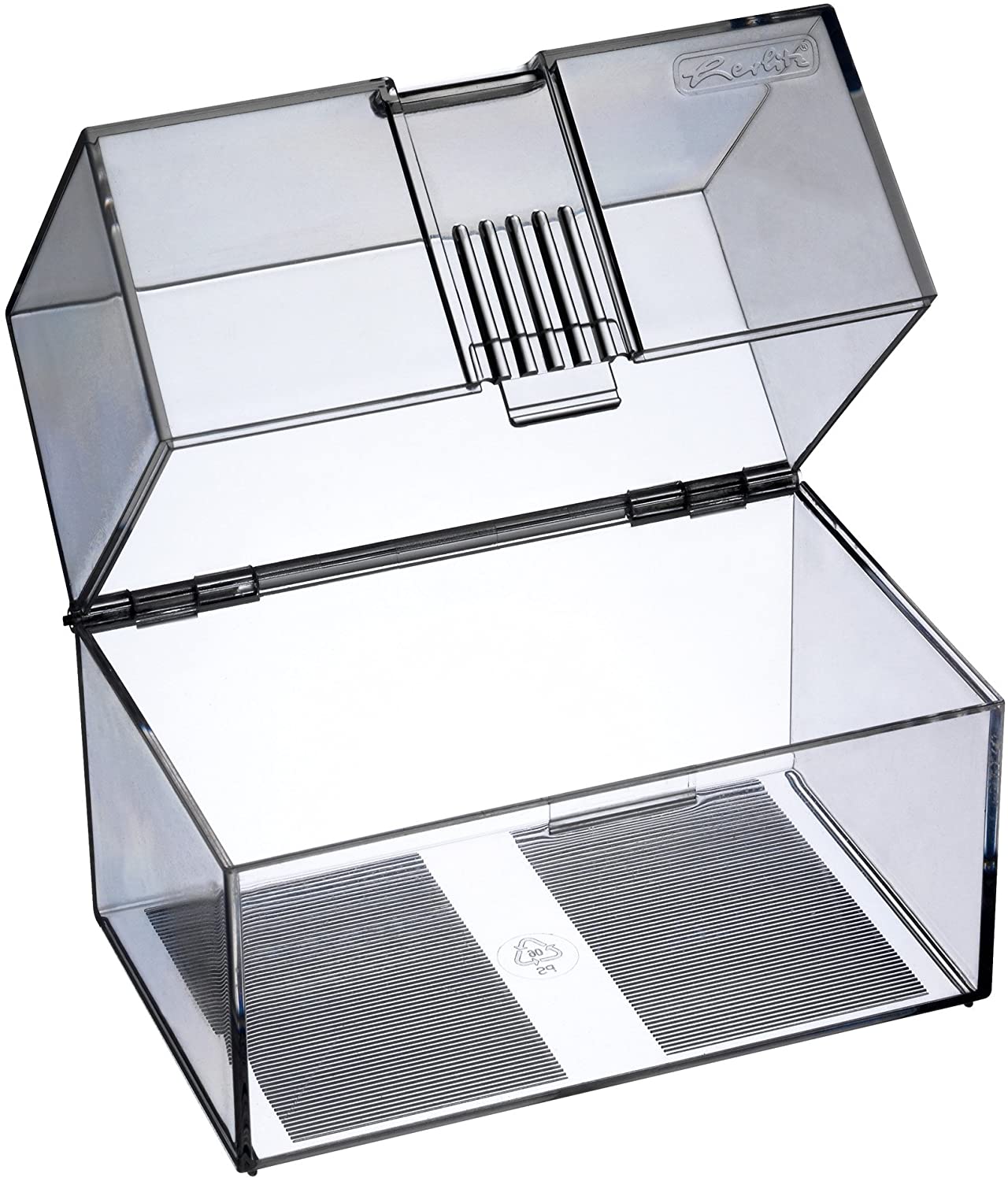 Herlitz 1907021 Plastic Index Card Box A7 for 300 Cards, Clear, Empty