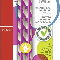 Handwriting Pencil - STABILO EASYgraph B Left Handed Pink