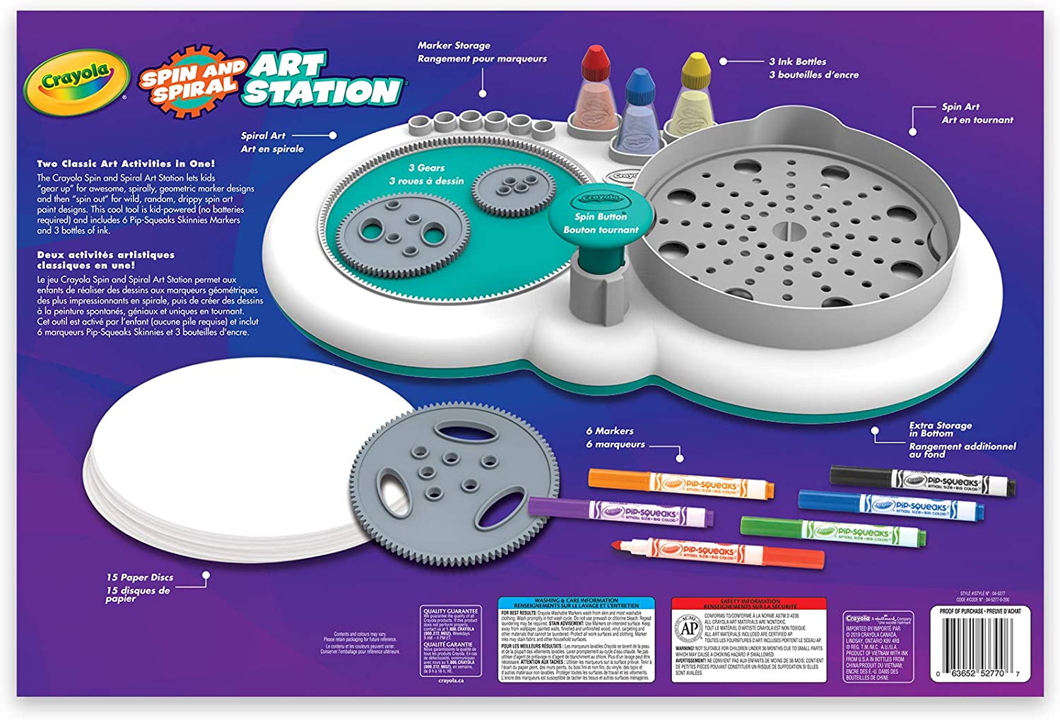 CRAYOLA Spin & Spiral Art Station BigaMart