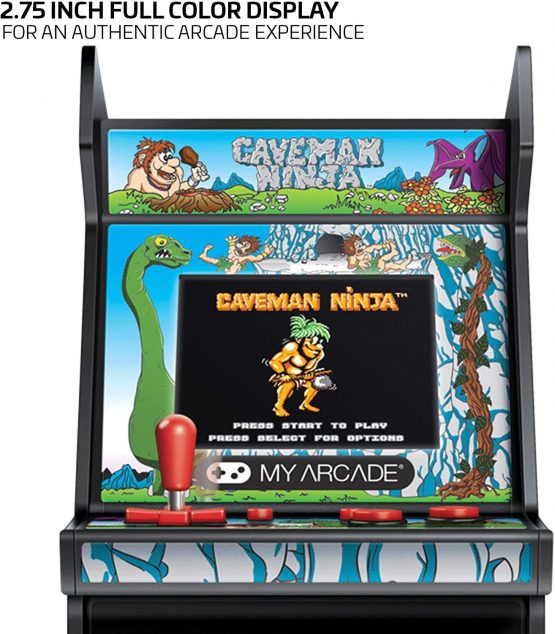 6" Collectible Retro Caveman Ninja Micro Player (Electronic Games) - Image 2