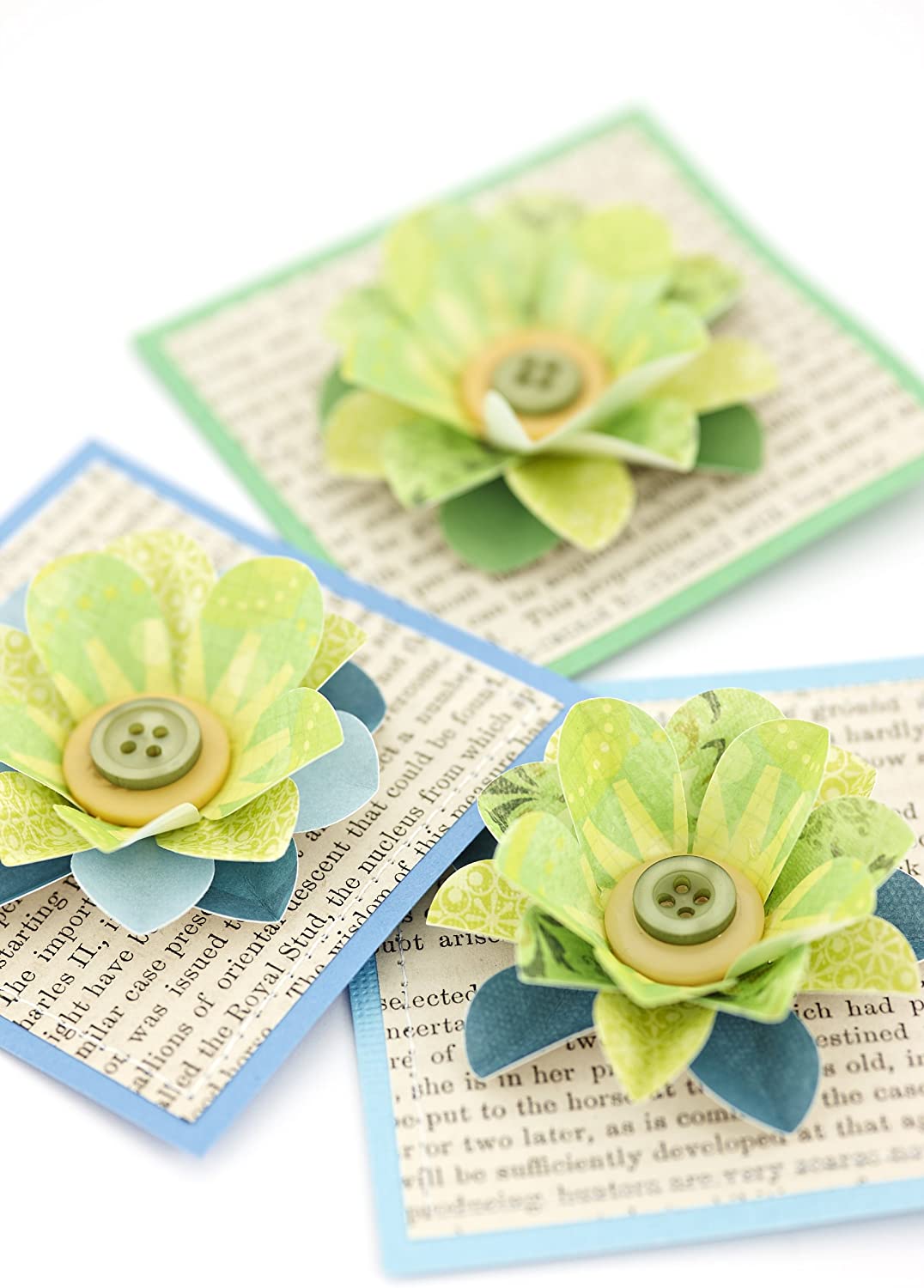 EKSuccess EKSuccess - Large Punch: Retro Flower, Grey - Image 3