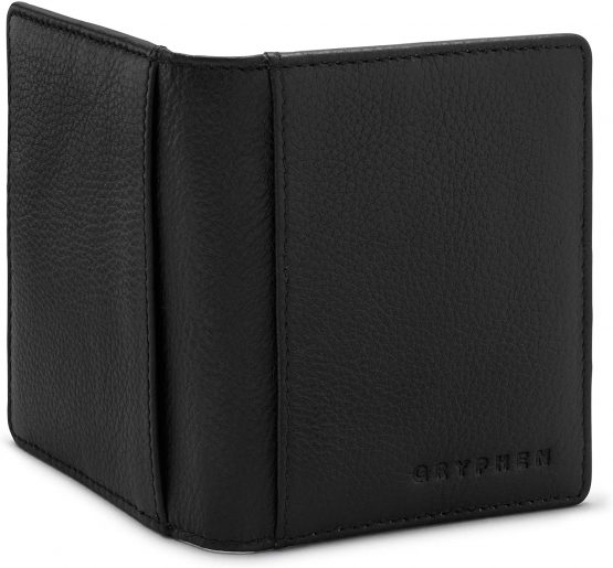 Hoxton Two Fold Leather Credit Card Holder by Gryphen - Image 4