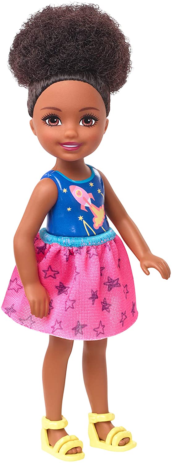 Barbie Club Chelsea Doll, Blue,pink, 6 inches
