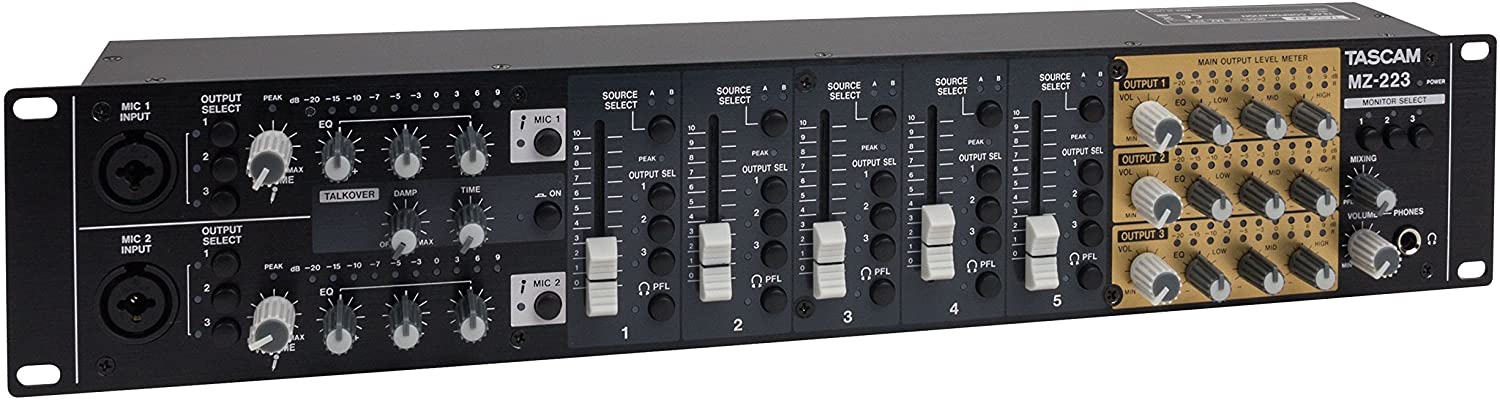 Tascam Mz-372 Installation Mixer, Black - Image 3