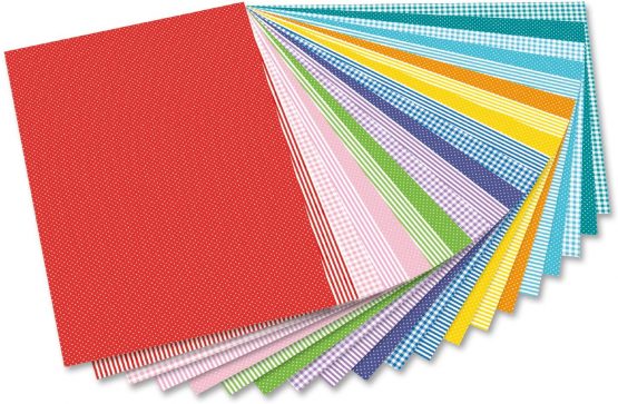 Folia 48249 Basics Motif Block Intensive, 20 Sheets, 24 x 34 cm - Image 2