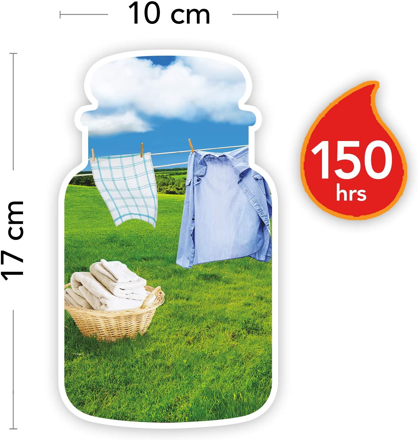 Yankee Candle Scented Candle, Clean Cotton, large jar candle - Image 2