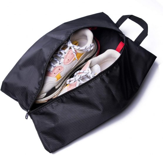 4 Pack Shoe Bags Waterproof Portable Oxford Shoe Bags,Dust-Proof Nylon Storage Bag,Shoe Organizer Bags for Men and Women - Image 2