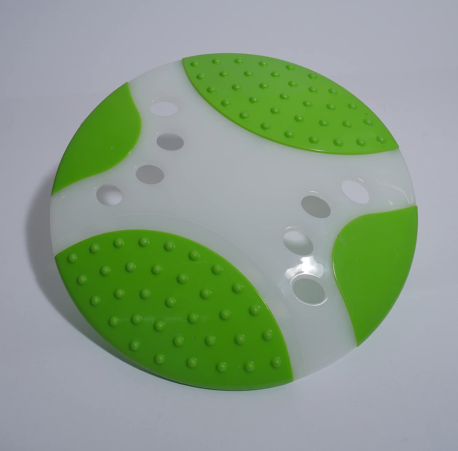 Rosewood Throw-n-Go Dental Saucer Dog Toy, 23 cm/9-Inch, green - Image 2