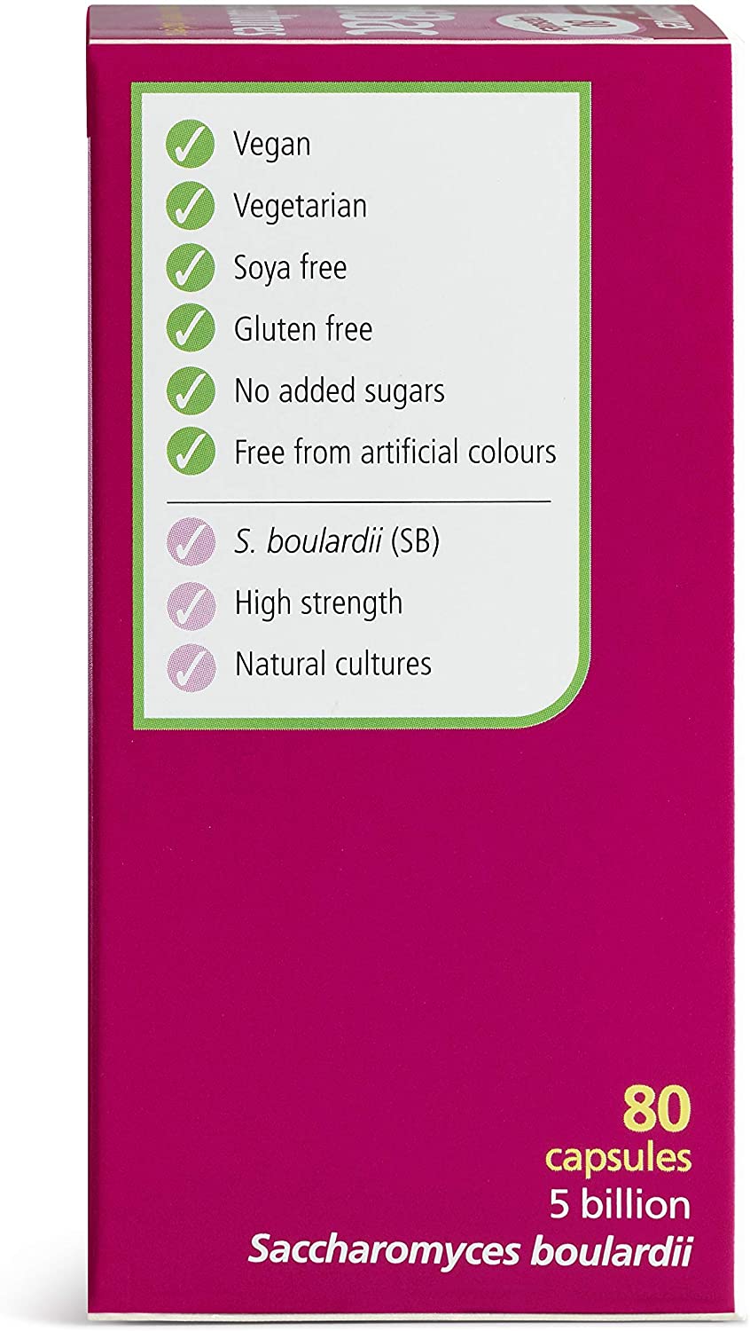 Optibac Probiotics Saccharomyces Boulardii, Vegan Digestive Probiotic Supplement with 5 Billion Live Cultures - Image 3