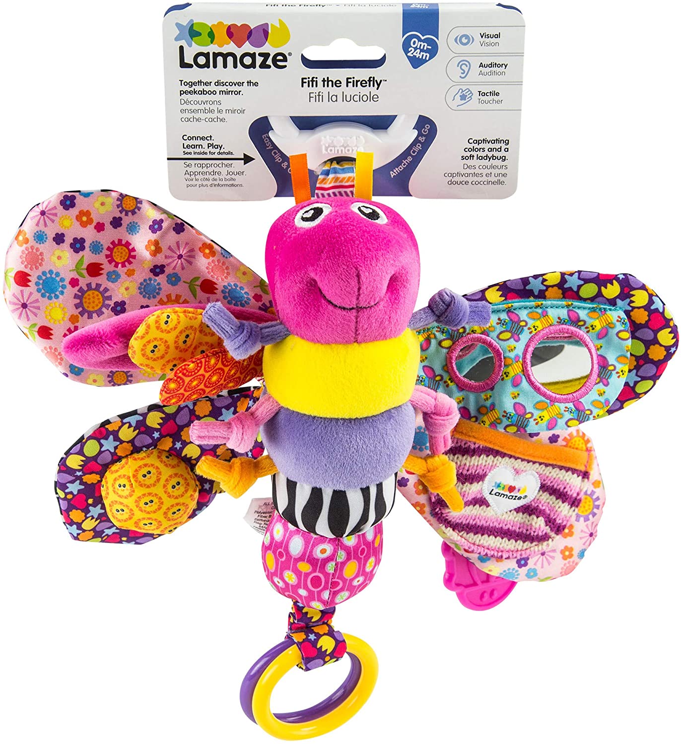 Lamaze Play & Grow, Fifi the Firefly, Pink, 10 Count (Pack of 980) - Image 3