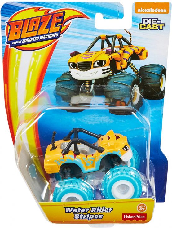 Fisher-Price Blaze and the Monster Machines Die Cast Vehicle - Water Rider Stripes - Image 4