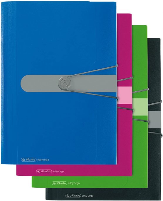 Herlitz Easy Orga To Go 12 Parts PP Expanding File - Apple - Image 3
