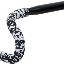 Bike Handlebar Tape Cork Plus Ribbon, Black/Grey, 1309SGR