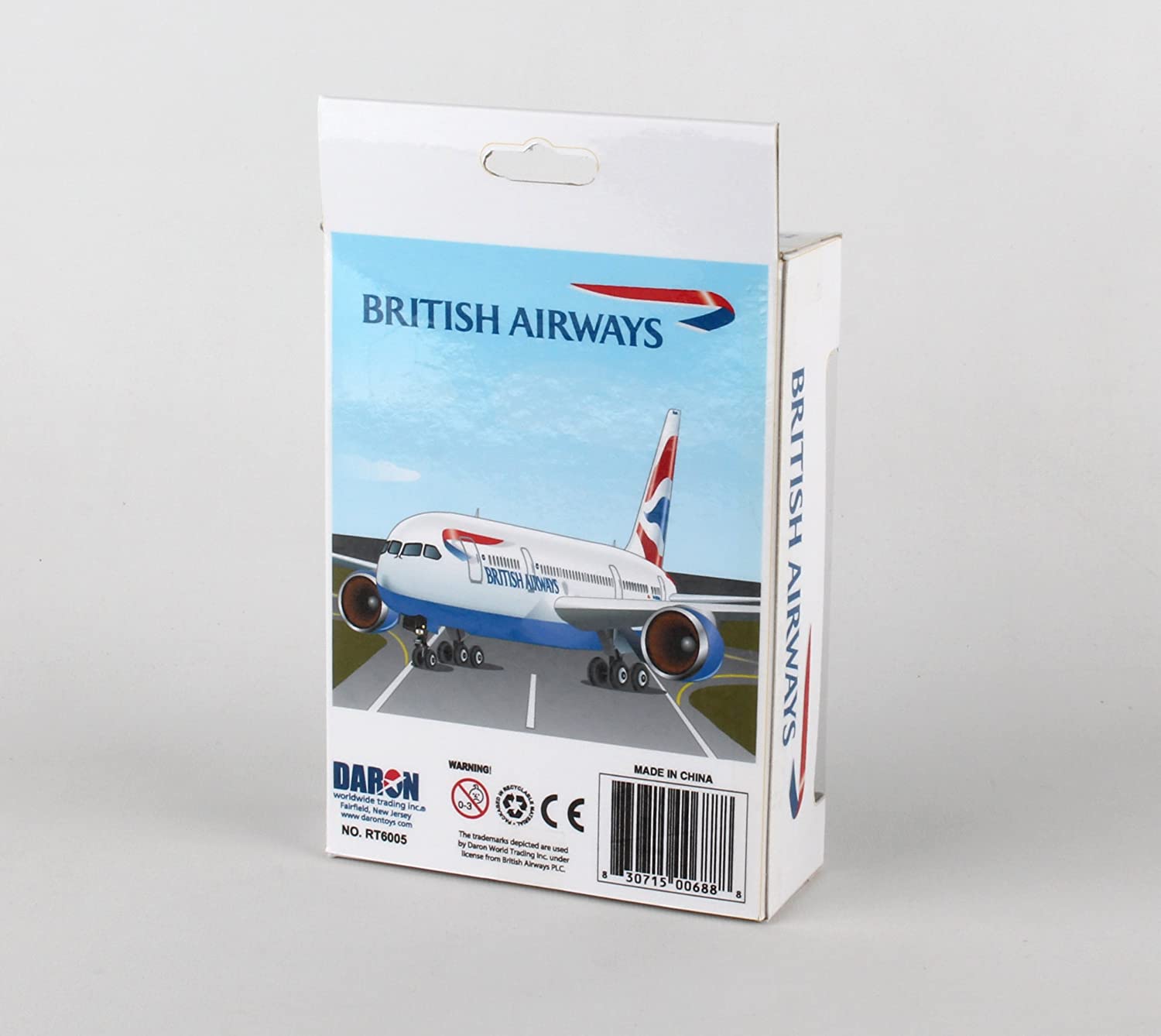 Daron RT6005A British Airways/B787 Plastic Model, Blue, 5 inches (L) x 5 inches (W) x 2 inches (H) - Image 2