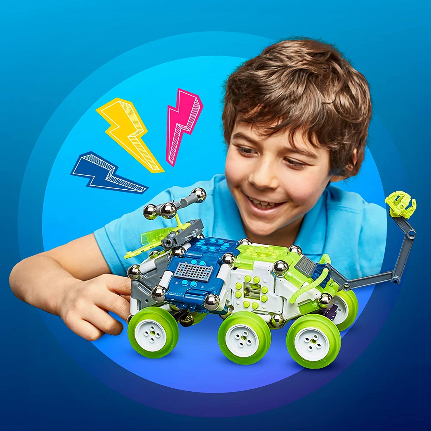 Mega Construx Magnext 5-in-1 Mag-Explorers, Multicoloured, 36.9 cm x 6.7 cm x 26 cm - Image 2