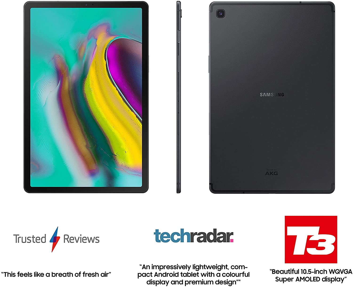 Samsung Galaxy Tab S5e 64 G Wi-Fi - Black (UK Version), 64 GB - Image 2