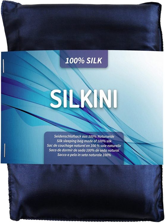 Silkini - Silk Sleeping Bag Liner, made of 100% pure silk